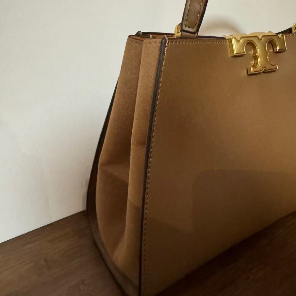 Tory Burch Eleanor Black Leather Bag - Picture 2 of 4
